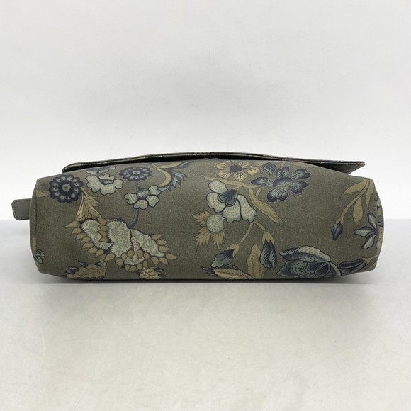 Gucci Floral Canvas Bag in Olive Green - Picture 3 of 12